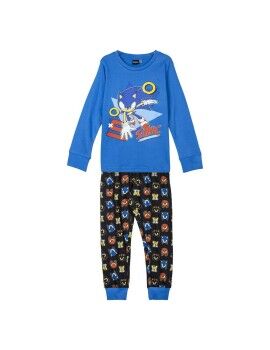 Pijama Infantil Sonic Azul