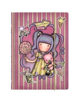 Libreta Gorjuss Fairground First Prize Lila A4 24,8 x 9 x 33,4 cm