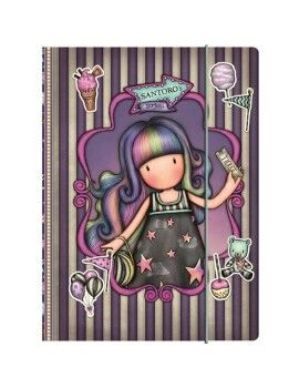 Caderno Gorjuss Fairground Up and Away Roxo A4 24,8 x 9 x 33,4 cm