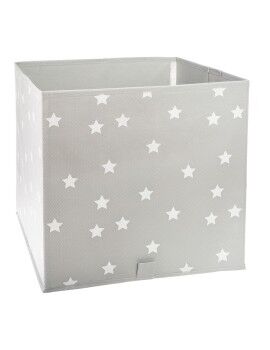 Cesta Multiusos Atmosphera Infantil Estrelas Têxtil (29 x 29 x 29 cm)