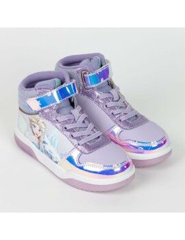 Sapatilhas Desportivas com LED Frozen Lilás