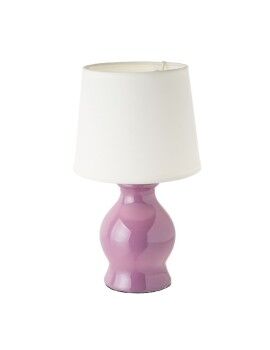 Lâmpada de mesa Branco Roxo 40 W 220-240 V 15 x 15 x 26 cm