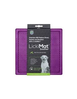 Comedouro para Cão Lickimat Roxo TPR