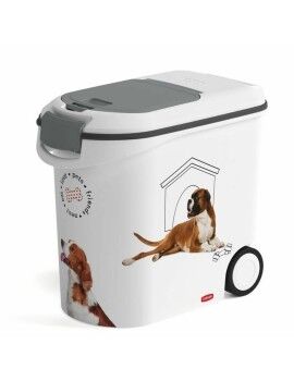 Bote de comida para mascotas Curver Blanco 12 kg