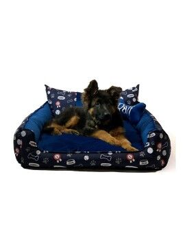 Cama para cães GO GIFT XXL Grená 110 x 12 x 90 cm