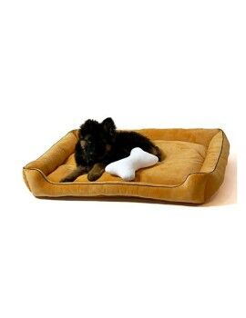 Cama para cães GO GIFT Camel 95 x 95 x 70 cm