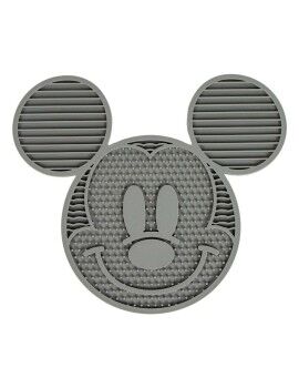 Comedero para Perro Mickey Mouse Gris Silicona 28 x 15 x 1,5 cm