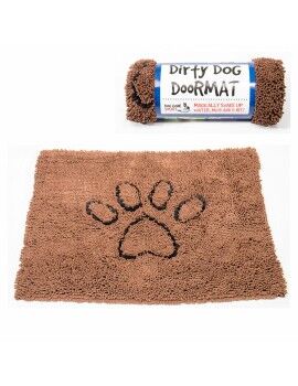 Alfombra para perros Dog Gone Smart Microfibras Marrón (89 x 66 cm)