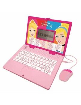 Computador portátil Lexibook Disney Princess FR-EN Brinquedo Interativo + 4 Anos