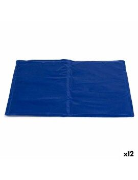 Alfombra para perros Refrescante Azul Espuma Gel 39,5 x 1 x 50 cm (12 Unidades)