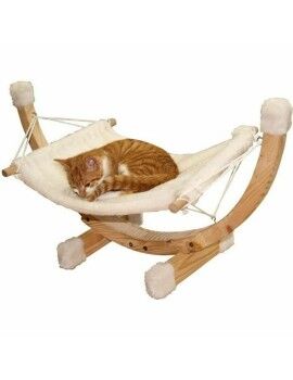 Hamaca Colgante para Gatos Kerbl Siesta 73 x 36 x 34 cm Blanco