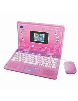 Computador de brincar Vtech Genio Master Color ES-EN 18 x 27 x 4 cm Cor de Rosa