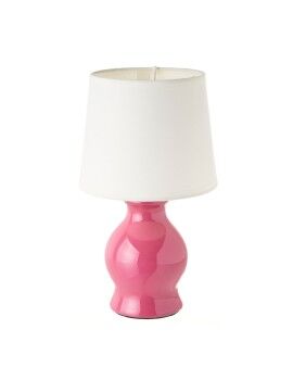 Lámpara de mesa Blanco Rosa 40 W 220-240 V 15 x 15 x 26 cm