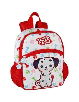 Mochila Escolar Pets Dalmatian 26 x 21 x 9 cm