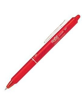 Bolígrafo Pilot Frixion Clicker Tinta borrable Rojo 0,4 mm 12 Unidades