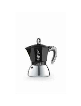 Cafetera Italiana Bialetti Moka Negro Aluminio