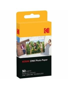 Papel Fotográfico Brillante Kodak (50 Unidades)