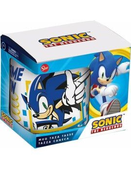 Taza de Cerámica Sonic 325 ml Infantil Cerámica