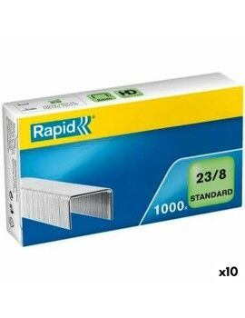 Grapas Rapid 23/8 1000 Piezas 23/8 (10 Unidades)