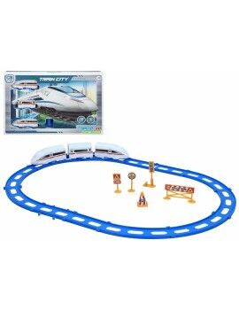 Tren com Circuito Speed & Go 20 Peças 56 cm