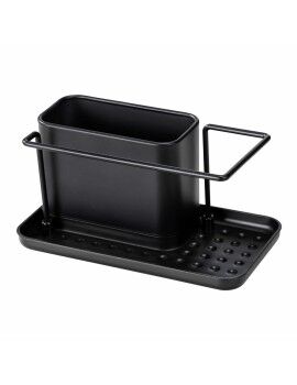 Organizador de fregadero Wenko Orio 55078100 Negro