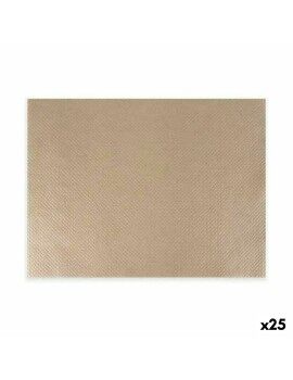 Conjunto de trivet Algon Descartáveis Papel kraft 60 Peças 30 x 40 cm (25 Unidades)