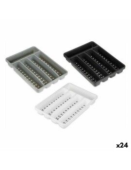 Organizador para Cubiertos Polipropileno 22,5 x 4,5 x 32 cm (24 Unidades)