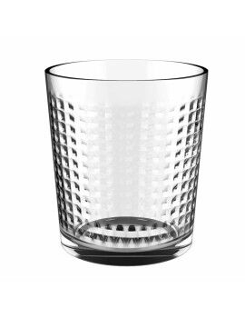 Vaso Quid Urban Square Transparente Vidrio (36 cl) (Pack 6x)