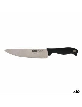 Cuchillo de Cocina Quttin Dynamic Negro Plateado 20 cm (16 Unidades)