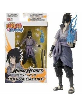 Figura de Acción Bandai Sasuke Uchiwa 17 cm