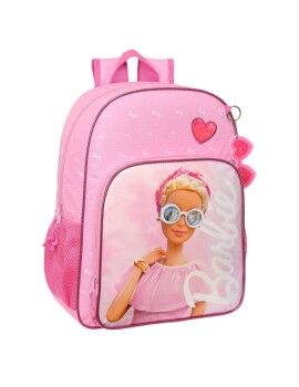 Mochila Escolar Barbie Girl Rosa 33 x 42 x 14 cm