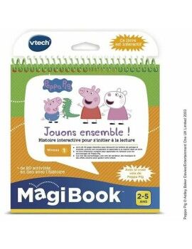 Libro interactivo infantil Vtech Peppa Pig (FR)