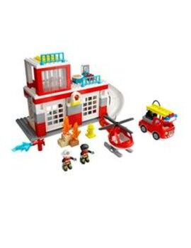 Playset Lego 10970 Duplo: Fire Station and Helicopter 1 Unidade