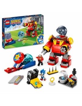 Playset Lego 76993 Sonic vs. Dr. Eggman's Death Egg Robot Sonic