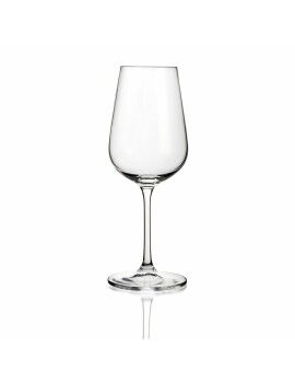 Copa de vino Bohemia Crystal Belia Transparente 6 Piezas 360 ml