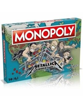 Jogo de Mesa Winning Moves Monopoly Metallica