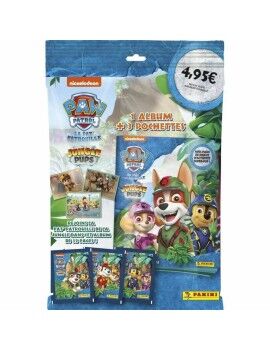 Álbum de Autocolantes Panini Paw Patrol Jungle Mission