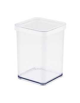 Cubo contenedor Rotho Blanco Transparente Plástico