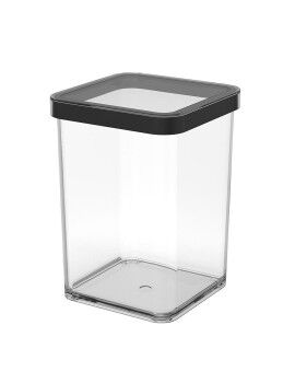 Cubo contenedor Rotho Negro Transparente