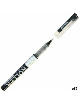 Boligrafo de tinta líquida Molin Roller Negro 0,5 mm (12 Unidades)