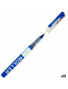 Boligrafo de tinta líquida Molin Roller Azul 0,5 mm (12 Unidades)