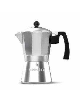 Cafetera Italiana Taurus KCP9009 9T MINI MOKA Plateado Aluminio (9 Tazas)