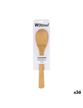 Colher de Bambu Wooow Bambu 30 x 6,2 x 0,8 cm (36 Unidades)