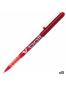 Caneta Roller Pilot V Ball Vermelho 0,5 mm (12 Unidades)