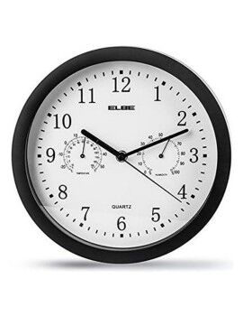 Reloj de Pared ELBE RP1005N Blanco/Negro