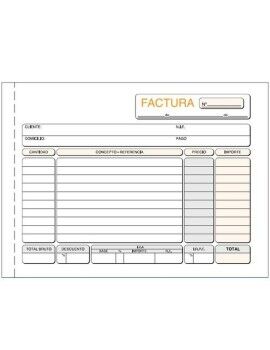 Talonario de Facturas 21 x 15 cm (10 Unidades)