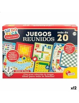 Jogo de Mesa Lisciani Juegos reunidos ES 40 x 0,1 x 33 cm (12 Unidades)