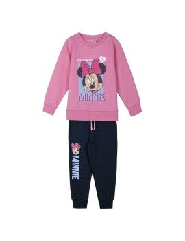 Chándal Infantil Minnie Mouse Rosa