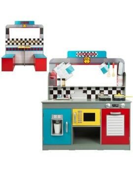 Cocina de Juguete Play & Learn Retro 90 x 104 x 58 cm