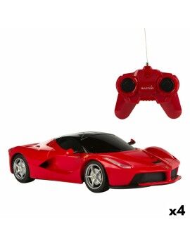 Carro Rádio Controlo Ferrari LaFerrari 1:24 (4 Unidades)